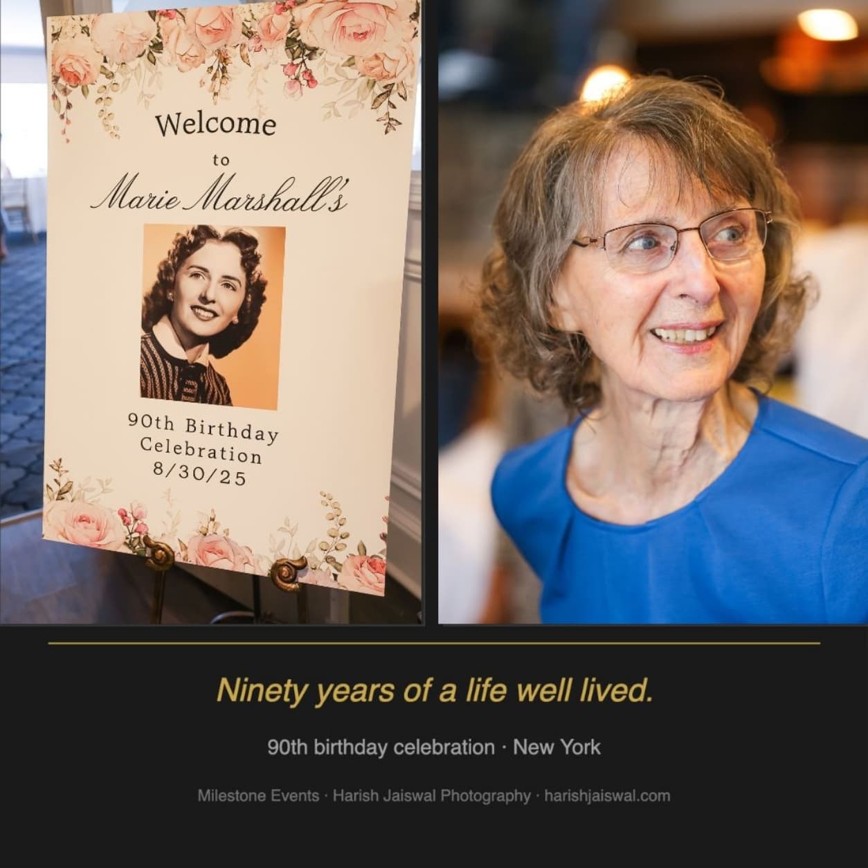 Marie Marshall — 90th Birthday
