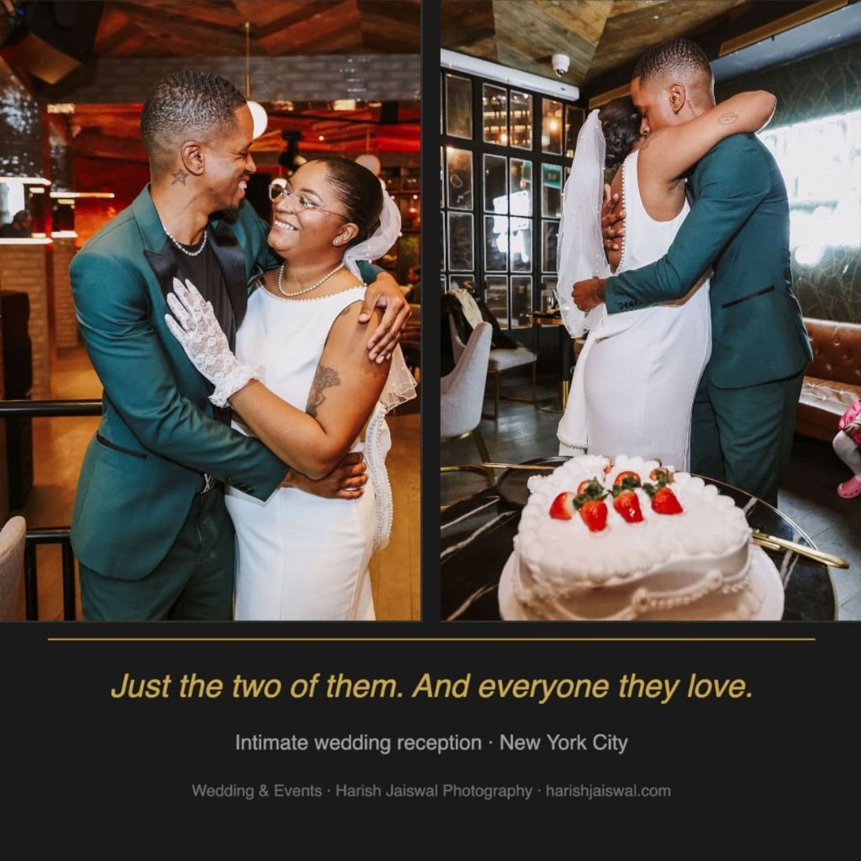Intimate Wedding Reception